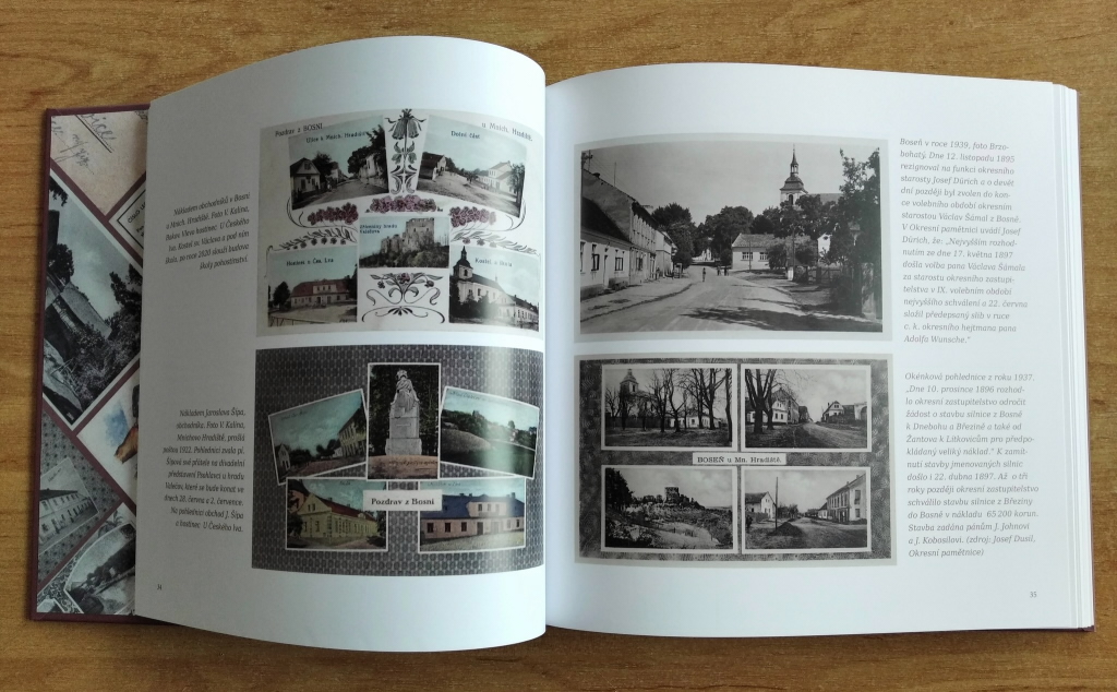 Nová kniha Jiřího Šosvalda ukazuje okolí Mnichova Hradiště na starých pohlednicích
