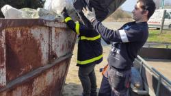 Dobrovolníci uklízeli Boseň, nasbírali přes dvě tuny odpadu. Foto: SDH Boseň Dobrovolníci uklízeli Boseň, nasbírali přes dvě tuny odpadu. Foto: SDH Boseň
