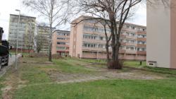 Na sídlišti Jaselská bude během jara dokončena úprava další část vnitrobloku. Foto: Petr Novák, 2. dubna 2022 Na sídlišti Jaselská bude během jara dokončena úprava další část vnitrobloku. Foto: Petr Novák, 2. dubna 2022
