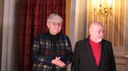 Ota Jirák s manželkou Drahomírou. Foto: Petr Novák