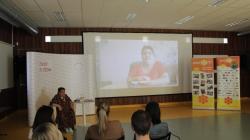 Promítání filmu o životě Kateřiny Maxové. Foto: Petr Novák