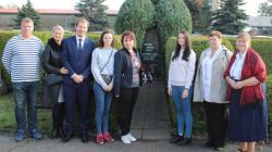 U hrobu legionáře Antonína Havelky se uctila památka spolu s jeho rodinou. Foto: Petr Novák