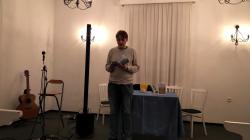 Petr Vydra představil v Turnově svou novou knihu „Moje koronakronika“