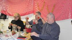 Kaskadér Rudolf Bok a zpěvák Vojtěch Šmíd v Dolním Bousově. Foto: Zdeněk Plešinger