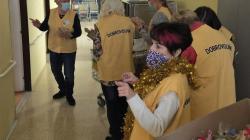 Nadílka na ONP Mnichovo Hradiště. Foto: Klaudiánova nemocnice