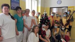 Nadílka na ONP Mnichovo Hradiště. Foto: Klaudiánova nemocnice