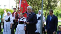 Hlavní program odpoledních oslav v parku u nádraží. Foto: Petr Novák