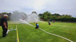 Ve Dnebohu se konalo 2. kolo Velké ceny ČR v požárním útoku. Foto: HZS Středočeského kraje