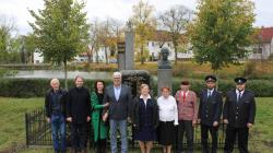 Jak se již stalo tradicí, program byl zahájen ve 13 hodin u pomníku obětem první světové války ve Veselé. Foto: Petr Novák