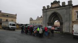 Na nádvoří Pivovaru Klášter. Foto: Petr Novák