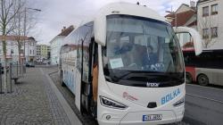 Autobus vyjížděl jako obvykle z Mnichova Hradiště a další zájemci nastoupili ve Veselé, Bakově nad Jizerou, Mladé Boleslavi a Benátkách nad Jizerou.​ Foto: Petr Novák
