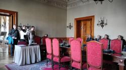 Valdštejnovu pracovnu dnes využívá především Výbor pro hospodářství, zemědělství a dopravu. Foto: Petr Novák