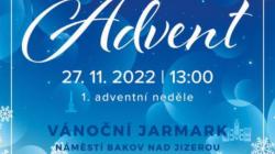 Bakov nad Jizerou zahájí advent jarmarkem