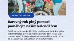 Spokojený domov spustil kampaň Barevný rok plný pomoci Spokojený domov spustil kampaň Barevný rok plný pomoci