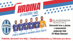 Buďte superhrdiny a darujte krev v Klaudiánově nemocnici. Můžete vyhrát třeba lístky na fotbal
