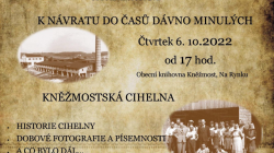Obec Kněžmost zve na vyprávění o historii místní cihelny