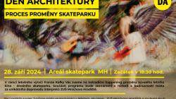 Sobotní Den architektury představí skatepark a jeho „proces proměny“