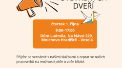 Tři organizace, jedna společná péče. Dům Ludmila, Malyra a Spokojený domov zvou na den otevřených dveří Tři organizace, jedna společná péče. Dům Ludmila, Malyra a Spokojený domov zvou na den otevřených dveří