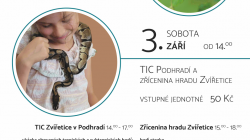 Leze, leze had, není třeba se ho bát. Na Zvířeticích se koná přírodovědné odpoledne pro rodiny s dětmi