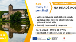 Zrekonstruovaný hrad Kost zve na den otevřených dveří