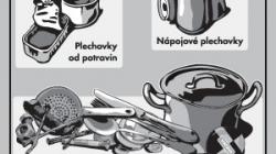 Co vhazovat do kontejneru na kovy?