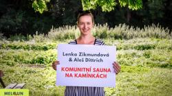 Lenka Zikmundová & Aleš Dittrich: Komunitní sauna Na Kamínkách. Foto: Lucie Velichová