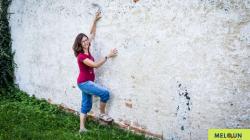 Zuzana Tomášová: Boulder v Lidické ulici. Foto: Lucie Velichová