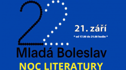 Noc literatury v Mladé Boleslavi již zítra! Číst budou Roman Teprt, Daniel Rous, Miriam Chytilová, Magdalena Jirounková, Stanislava Jachnická a Luboš Dvořák