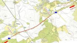 Opravovaný úsek silnice I/16. Foto: ŘSD