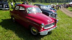 Setkání závodních oldtimer vozů u Suhrovických rybníků. Foto: Radek Žďánský