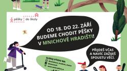 Týden od 16. do 22. září bude v Mnichově Hradišti oslavou pěšího pohybu. Budete i vy či vaši blízcí chodit Pěšky do školy? 