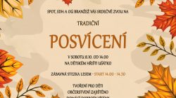 Na Branžeži bude tuto sobotu tradiční posvícení