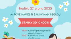 V neděli se koná v Bakově tradiční posvícenský jarmark