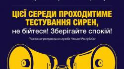 Hasičský záchranný sbor obnovuje pravidelnou zkoušku sirén, koná se opět každou první středu v měsíci ve 12 hodin