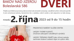 Den otevřených dveří Denního centra Jizera v Bakově nad Jizerou