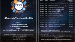 V květnu startuje 25. ročník Valečovského léta