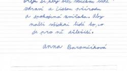Vánoční přání od dětí ze ZŠ a MŠ Klášter Hradiště nad Jizerou: aby nebyl nikdo sám