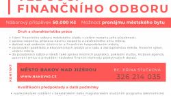 Práce u městské policie, na stavebním odboru či řízení financí města? Bakov nad Jizerou nabízí několik volných pracovních pozic