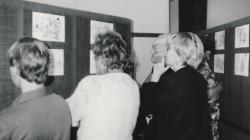 Výstava v Bakově nad Jizerou v roce 1990. Foto: archiv rodiny