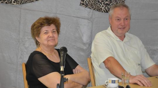 Spisovatelka Marie Formáčková navštívila Dolní Bousov. Foto: Zdeněk Plešinger