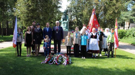Snímek z připomínky 8. května loňského roku. Foto: Petr Novák