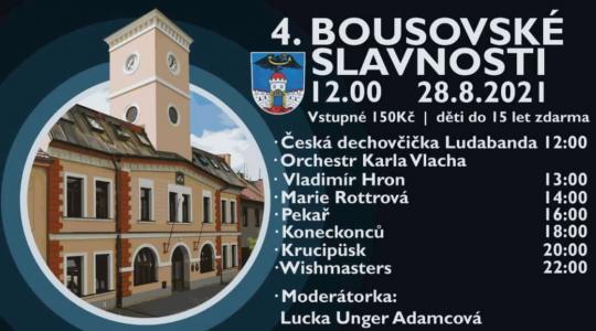 Bousov čekají letní slavnosti