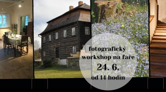 Fara v Dolní Krupé zve v sobotu na fotografický workshop