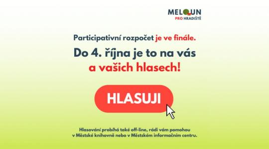 Hlasovat v Melounu pro Hradiště můžete již jen dnes