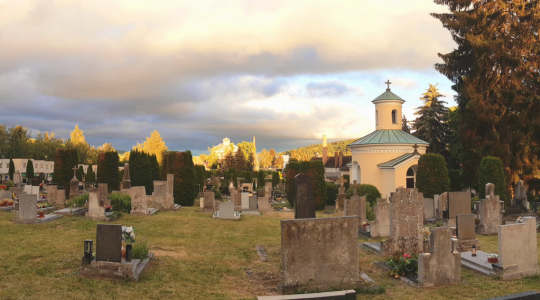 Komentovaná procházka po mnichovohradišťském hřbitově nás seznámí s hroby známých místních řemeslníků a obchodníků. Foto: hřbitov Mnichovo Hradiště