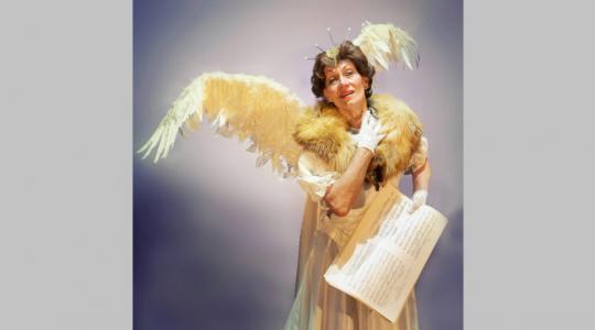 Eva Reiterová jako Florence Foster Jenkinsová. Foto: Městské divadlo Mladá Boleslav