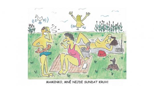 Sháníte oddychové čtení na léto? Potěší vás kniha kresleného humoru vozíčkáře z Bakova