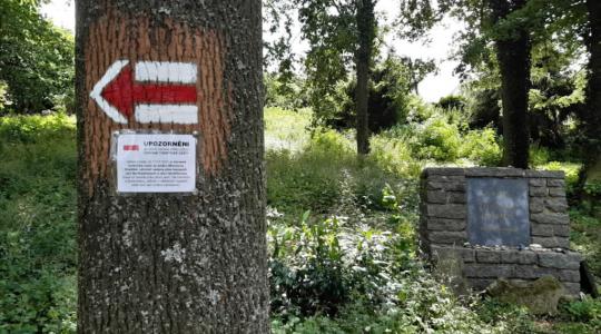 Červená turistická trasa v Hradišti byla upravena. Vede atraktivnějšími lokalitami, Foto: KČT Mnichovo Hradiště