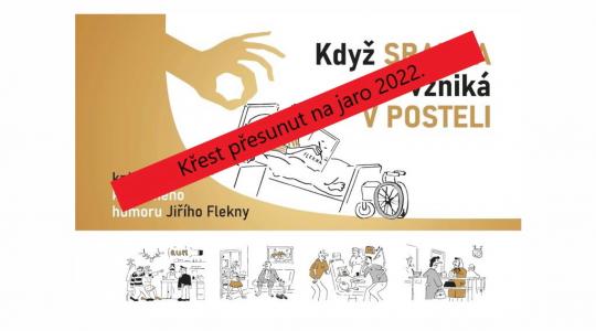Křest knihy kresleného humoru vozíčkáře Jiřího Flekny se odkládá, k dostání bude ale ještě před Vánocemi