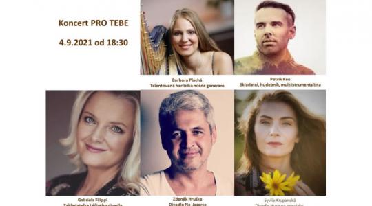 Koncert pro tebe na Malé Skále propojí umělce různých žánrů. Zdroj: lafabrica.cz